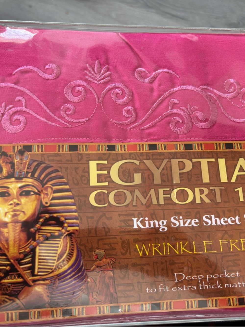 King Size Sheet Set - Hot Pink